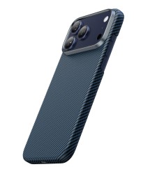 Накладка для i-Phone 17 Pro Max Keephone Kevlar Sweden MagSnap синий