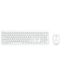 Комплект клавиатура+мышь мультимедийный Smartbuy 666395 белый (SBC-666395AG-W)