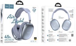 Стереонаушники Bluetooth полноразмерные Hoco W35 Air Light V5.3/45ч синий