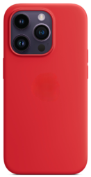 Чехол-накладка  i-Phone 15 Pro Silicone icase  №14 красная