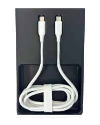 Usb Кабель-зарядка Type-C на Type-C Evelatus 60W 1.2м белый