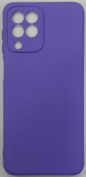 Накладка для Samsung Galaxy M33 силикон матовый фиолетовый