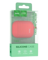 Силиконовый чехол для AirPods Pro Hoco WB20 красный