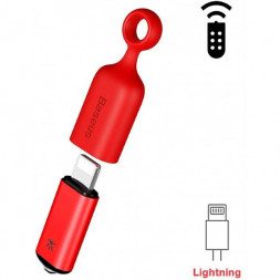 Пульт дистанционного управления Baseus, Smartphone IR  для Apple ACLR01-09 красный