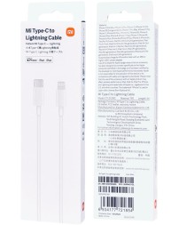 Usb Кабель-зарядка Xiaomi Type-C на Lightning 1м CTL01ZMC белый