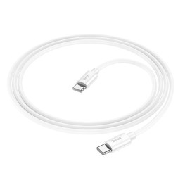 Usb Кабель-зарядка Type-C на Type-C Hoco X87 3A 60W 1м силиконовый белый