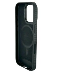 Накладка для i-Phone 16 Pro 6.3&quot; Pitaka Military-Grade Protective Case&amp;Grip 3 черно-серый