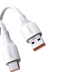 Usb Кабель-зарядка Type-C Anker (A8001621) 6A 1м белый