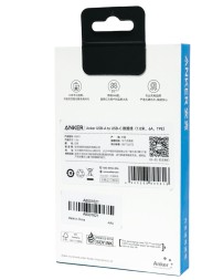 Usb Кабель-зарядка Type-C Anker (A8001621) 6A 1м белый