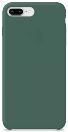  Чехол-накладка i-Phone 7 Plus/8 Plus Silicone icase №61 серо-бирюзовая