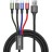  Usb Кабель-зарядка Micro+Lightning+Type-C Baseus Rap 4 in 1 Baseus Rapid series CA1T4-B01 чёрный