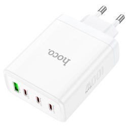 Сетевое зар. устр. Hoco N31 GaN 1USB/3USB-С 100W белое