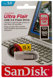 3.0 USB флеш накопитель SanDisk 256GB CZ73 Ultra Flair (SDCZ73-256G-G46)