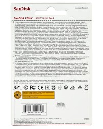 SDXC карта памяти Sandisk 128GB Ultra UHS-I (140 Mb/s) SDSDUNB-128G-GN6IN