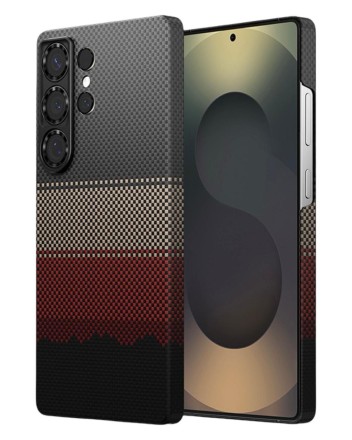  Накладка для Samsung Galaxy S25 Ultra Keephone Kevlar Sunlit Magsafe коричневый