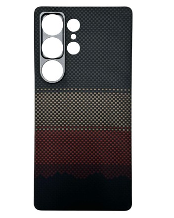  Накладка для Samsung Galaxy S25 Ultra Keephone Kevlar Sunlit Magsafe коричневый