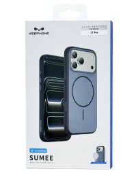 Накладка для i-Phone 17 Pro Keephone Sumee Non-Yellowing MagSnap синии