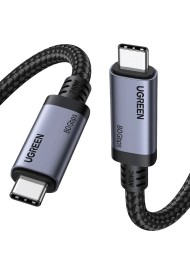 Usb Кабель-зарядка Type-C на Type-C Ugreen L706 Gen4 240W 80Gbps 1м черно-серый