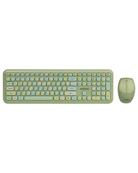 Комплект клавиатура+мышь мультимедийный Smartbuy 666395 зеленый (SBC-666395AG-G)