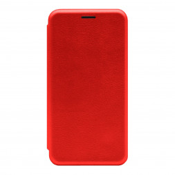 Чехол-книжка Xiaomi redmi 10 4G Fashion Case кожаная боковая красная