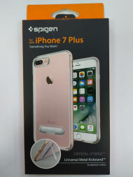 Чехол Spigen для i-Phone 7 Plus Crystal Hybrid, розовое золото (043CS20510)