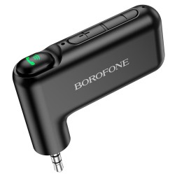 Адаптер Borofone BC35 AUX Car Wireless Receiver BT5.0 черный