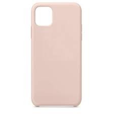 Накладка для Huawei Y5P Silicone cover пудро