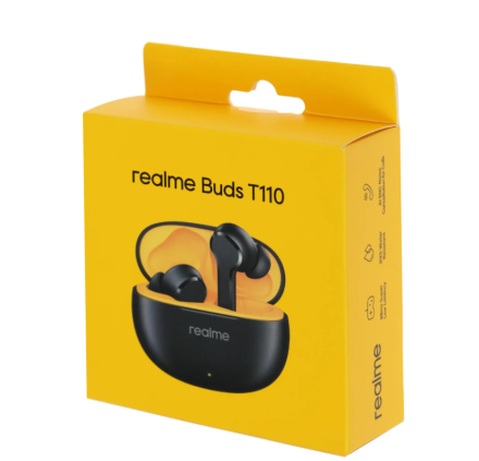  Беспроводные наушники TWS Realme Buds T110 BT5.4/7ч черные
