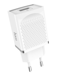 Сетевое зар. устр. Hoco C42A 1USB QC3.0 3A 18W белое