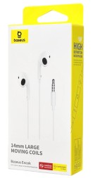 Стереонаушники с микрофоном Baseus Encok H17 NGCR020002 белые