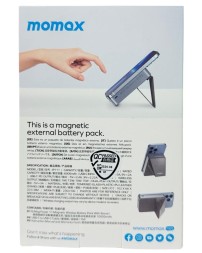 Powerbank магнитный с MagSafe Momax Q. Mag Power11 10000mAh IP111E черный