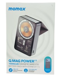 Powerbank магнитный с MagSafe Momax Q. Mag Power11 10000mAh IP111E черный