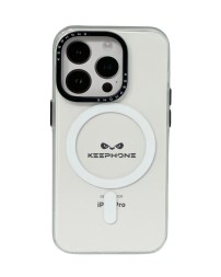 Накладка для i-Phone 15 Pro Keephone Magnet Pro прозрачная