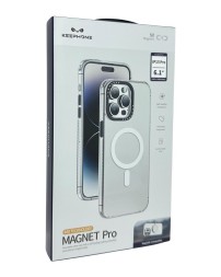 Накладка для i-Phone 15 Pro Keephone Magnet Pro прозрачная