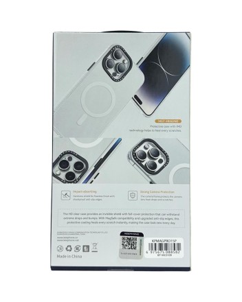  Накладка для i-Phone 15 Pro Keephone Magnet Pro прозрачная