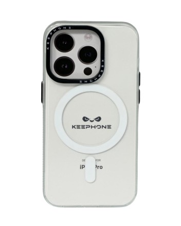 Накладка для i-Phone 15 Pro Keephone Magnet Pro прозрачная