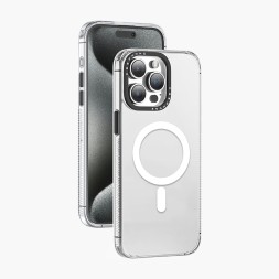 Накладка для i-Phone 15 Pro Keephone Magnet Pro прозрачная