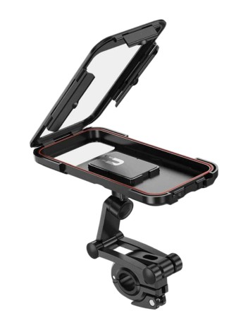  Держатель для мото/вело Hoco CA101 4.5&quot;-7.0&quot; с защитным экраном черный
