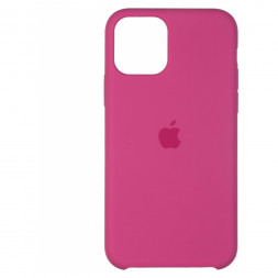 Чехол-накладка  i-Phone 11 Pro Max Silicone icase  №42 ярко-розовая