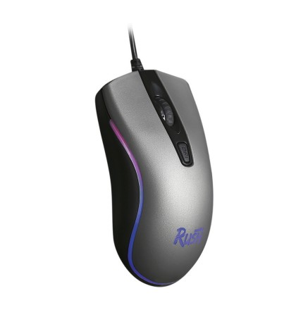  Мышь проводная игровая Smartbuy Rush 713 Phantom USB/DPI 800-1200-1600/4 кнопки/LED/1.5м серая