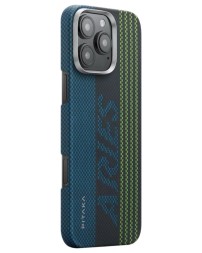 Накладка для i-Phone 16 Pro 6.3&quot; Pitaka Aries Tactile Woven case (Credit card)