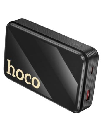  Powerbank Hoco Q37A 20000mAh 22.5W+PD20W 1USB/1C с проводом Type-C/Lightning черный