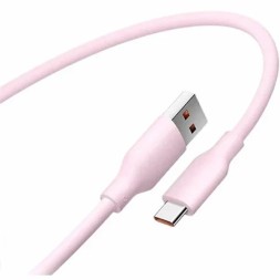 Usb Кабель-зарядка Xiaomi USB на Type-C 6A 2м BHR9279CN розовый