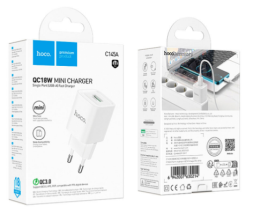 Сетевое зар. устр. Hoco C145A 1USB 18W белое