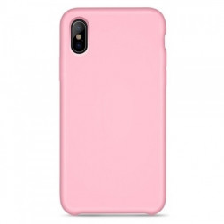 Накладка для iPhone X Hoco Pure series силиконовая, розовая