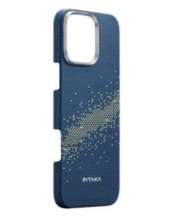  Накладка для i-Phone 16 Pro Max 6.9" Pitaka StarPeak Luminous Case (Milky way galaxy)