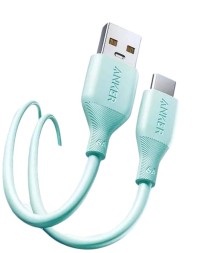 Usb Кабель-зарядка Type-C Anker (A8001661) 6A 1м зеленый