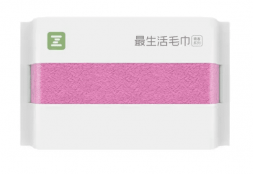 Полотенце банное Xiaomi ZSH National 34*72см A1180 розовое