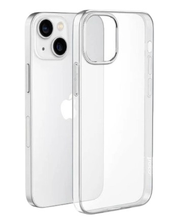  Накладка для i-Phone 15 Hoco Light силикон тонкий прозрачный