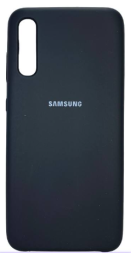 Накладка для Samsung Galaxy A70 Silicone cover черная